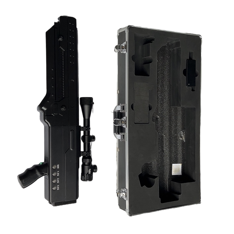  西湖手持便携式枪型低空防御反制四通道A型