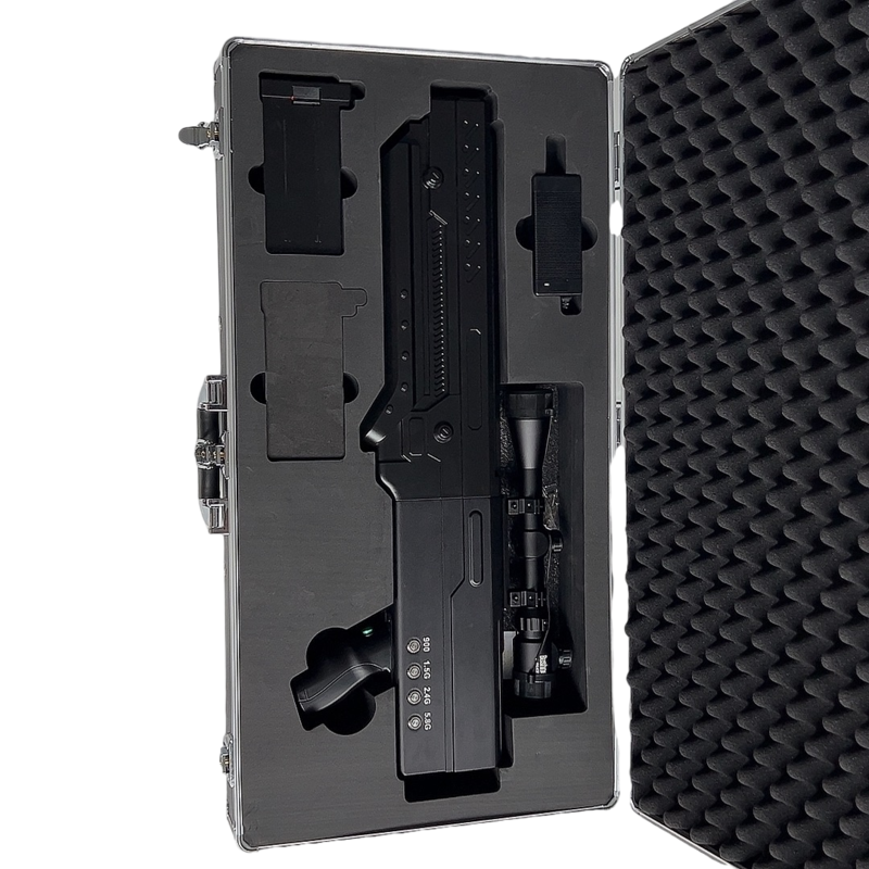  西湖手持便携式枪型低空防御反制四通道B型