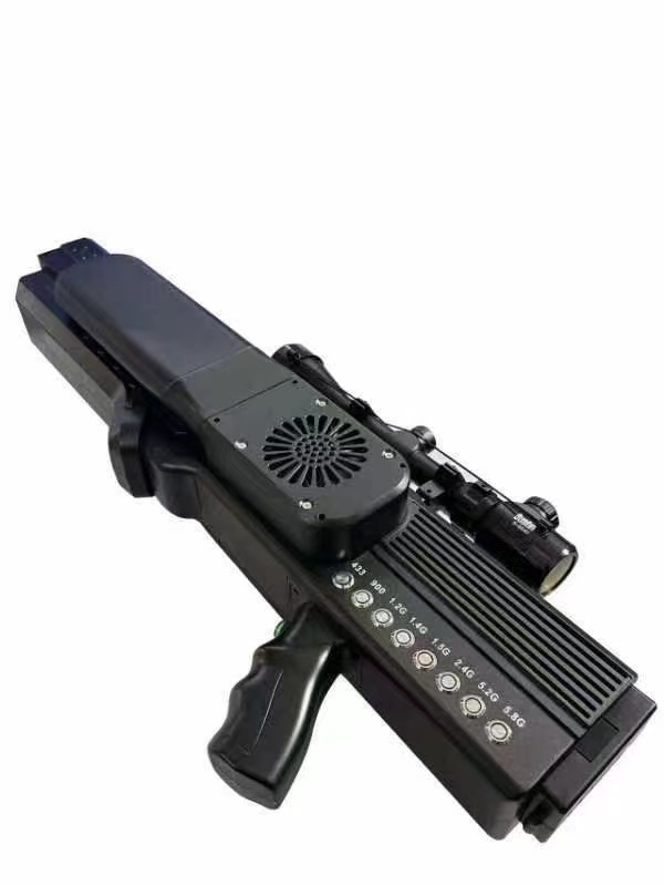  西湖手持便携式枪型低空防御反制八通道